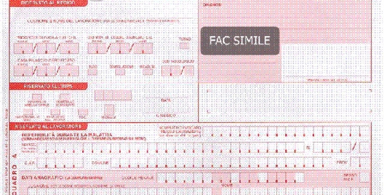 Il codice del certificato di malattia andrà inserito nell’uniemens