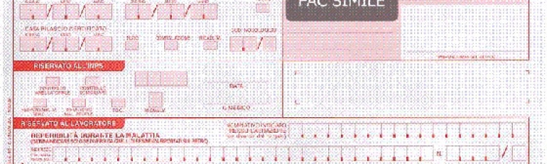Il codice del certificato di malattia andrà inserito nell’uniemens