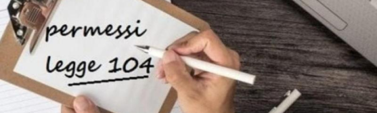 Permessi 104 non solo per attività di cura